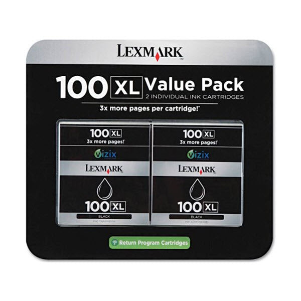 OEM Lexmark 14N1187 High Yield Black Ink Cartridge (510 Pages)