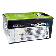 OEM Lexmark C540H4CG High Yield Cyan Toner Cartridge (2,000 Pages)