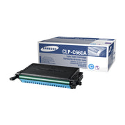 OEM Samsung CLP-C660A Cyan Laser Toner Cartridge (2,000 Pages)