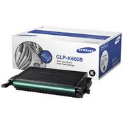OEM Samsung CLP-K660B Black Laser Toner Cartridge (5,500 Pages)