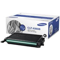 OEM Samsung CLP-K660B Black Laser Toner Cartridge (5,500 Pages)