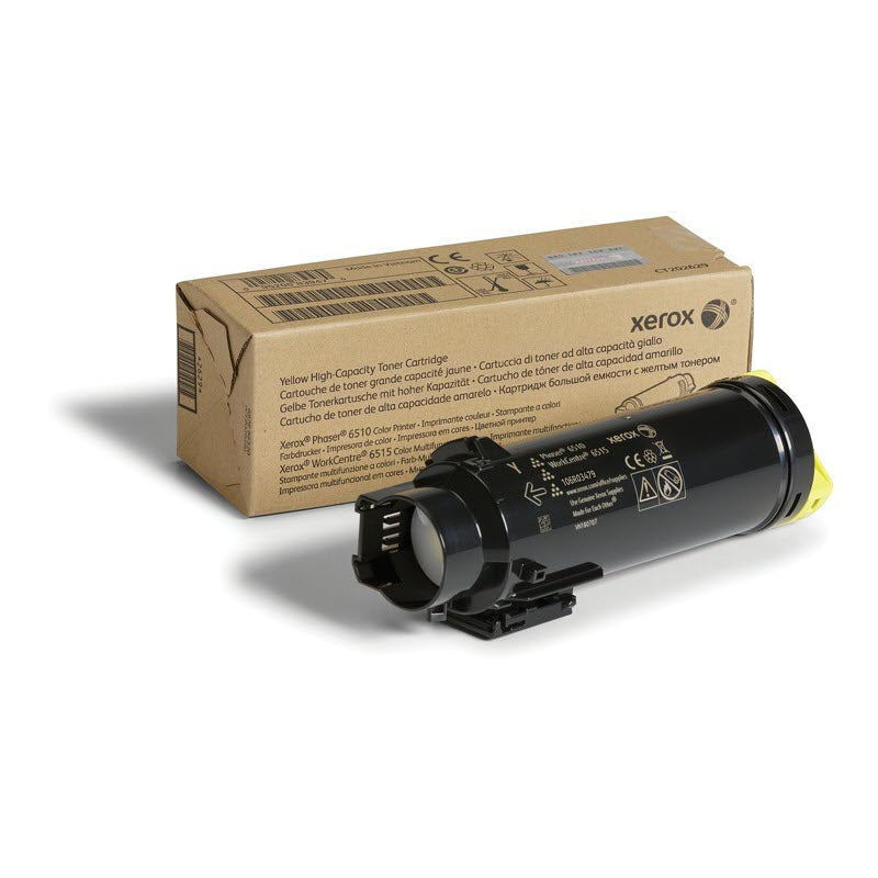OEM Xerox 106R03479 Yellow Toner Cartridge (2,400 Pages)