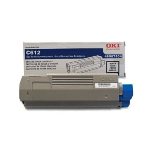 OEM Okidata 46507504 Black Toner Cartridge (8,000 Pages)