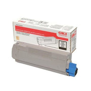 OEM Okidata 46507604 Black Toner Cartridge (11,000 Pages)