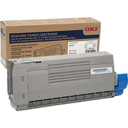 OEM Okidata 46507602 Magenta Toner Cartridge (11,500 Pages)
