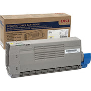OEM Okidata 46507601 Yellow Toner Cartridge (11,500 Pages)
