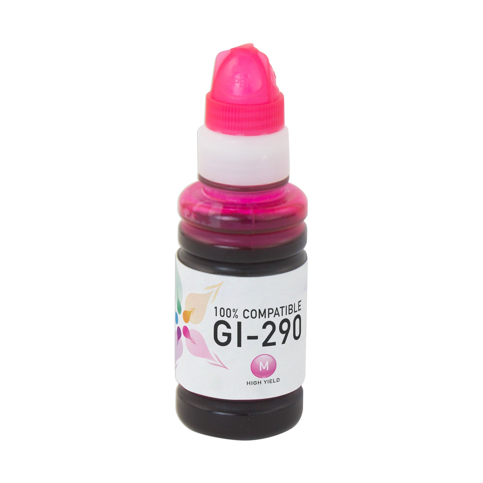 Compatible Canon GI-290 High Yield Magenta Ink Bottle (7,000 Pages)
