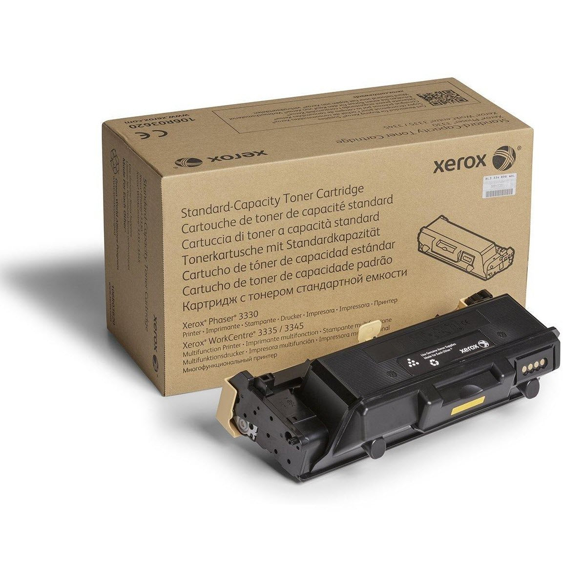 OEM Xerox 106R03620 Black Toner Cartridge (2,600 Pages)