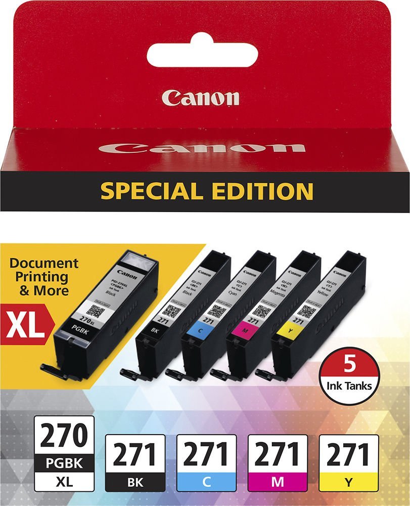 OEM Canon 0319C006 Black & Tri-color Ink Cartridge (2,500 Pages)