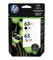 OEM HP 63XL Black/Tri-Color Ink Cartridge (645 Pages)