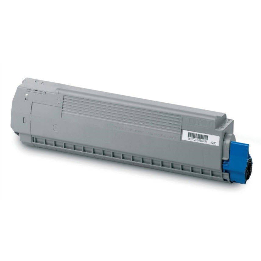 OEM Okidata 46507605 Yellow Toner Cartridge (10,000 Pages)