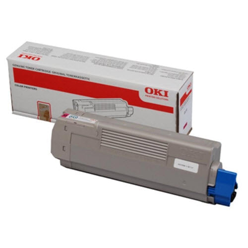 OEM Okidata 46507606 Magenta Toner Cartridge (10,000 Pages)