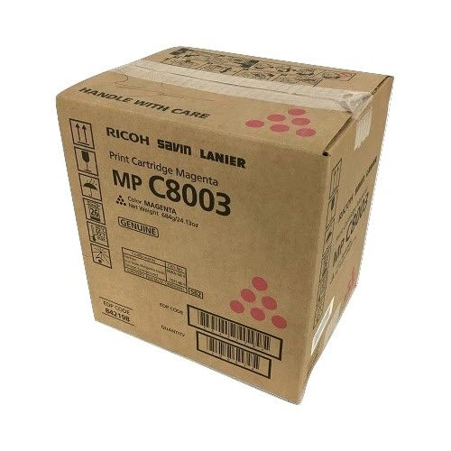 OEM Ricoh 842198 Magenta Toner Cartridge (26,000 Pages)
