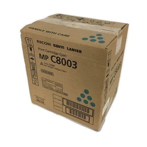 OEM Ricoh 842199 Cyan Toner Cartridge (26,000 Pages)