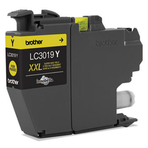 OEM Brother LC3019Y Super High Yield Yellow Ink Cartridge (1,500 Pages)