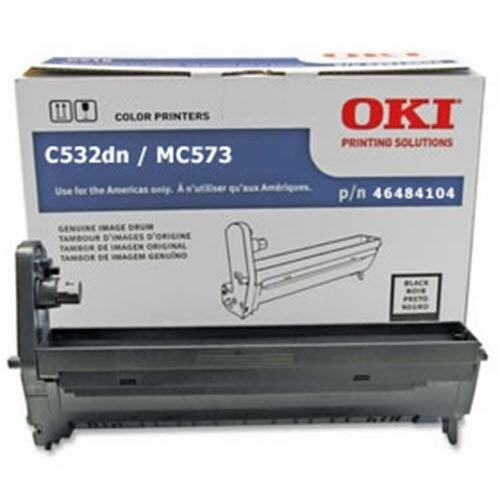 OEM Okidata 46484104 Black Drum (30,000 Pages)