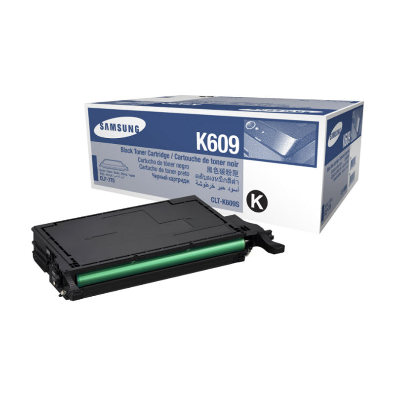OEM Samsung CLT-K609S Black Toner Cartridge (7,000 Pages)
