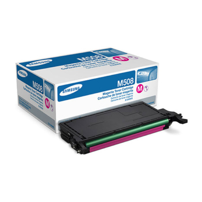 OEM Samsung CLT-M508S Magenta Laser Toner Cartridge (2,000 Pages)