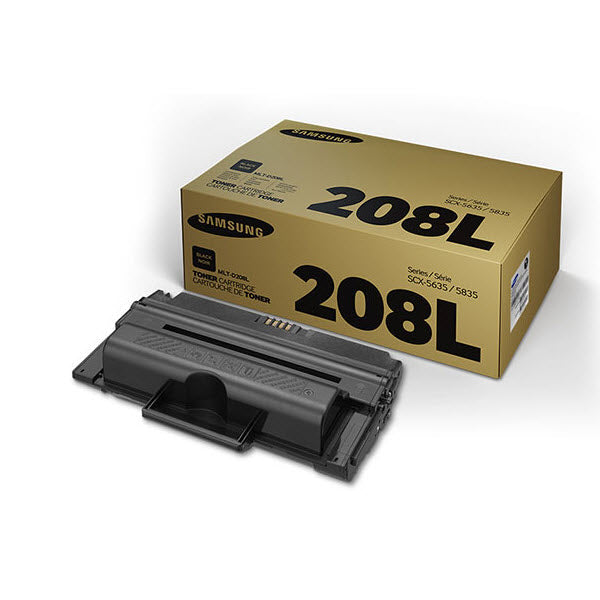 OEM Samsung MLT-D208L High Yield Black Laser Toner Cartridge (10,000 Pages)