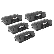Compatible Samsung MLT-D205L Black Toner Cartridge (25,000 Pages) - 5 Pack