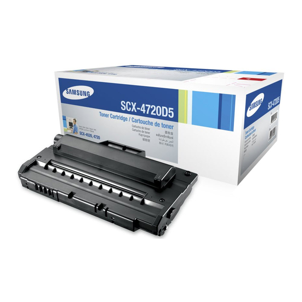 OEM Samsung SCX-4720D5 Black Laser Toner Cartridge (5,000 Pages)