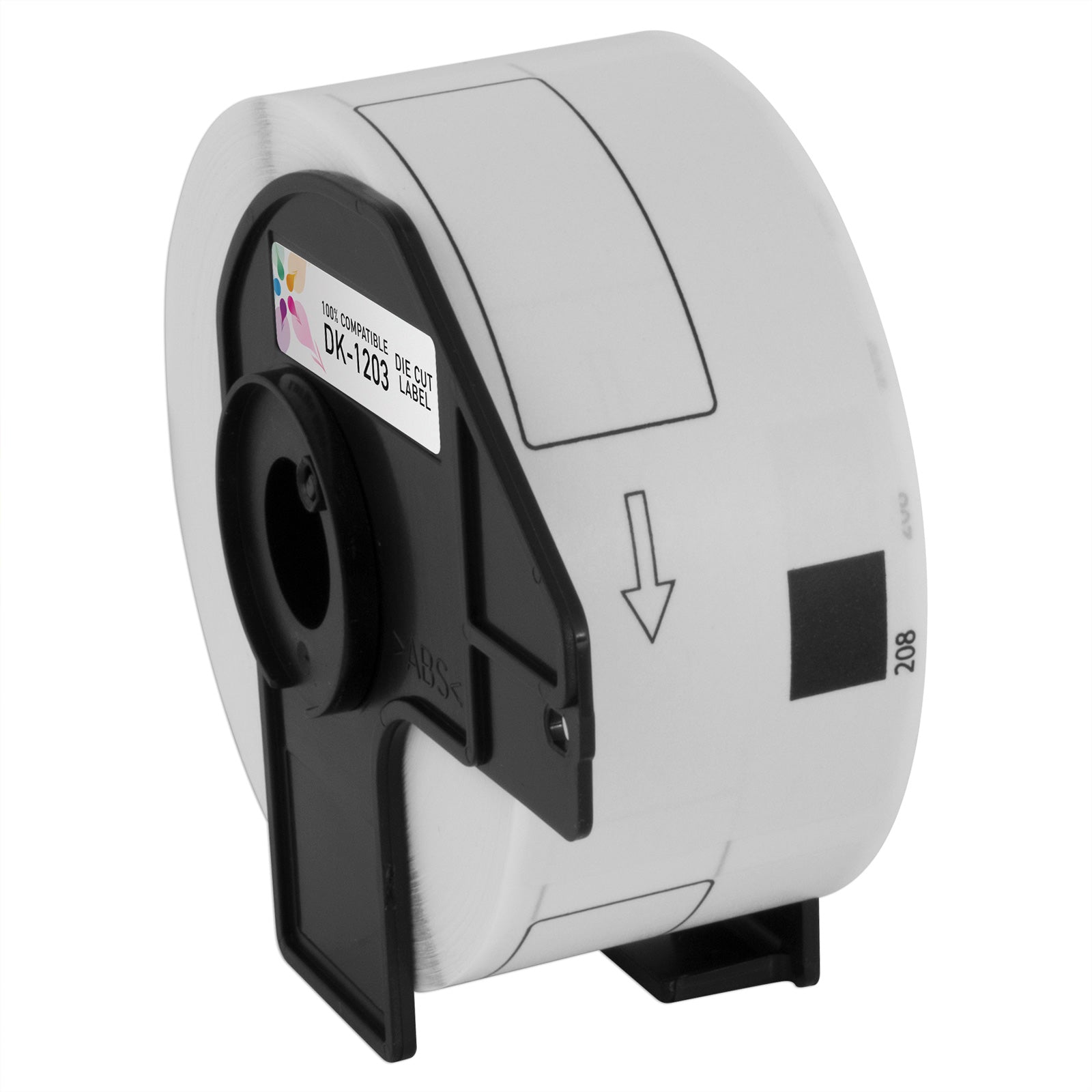 Compatible Brother DK1203 White Label Tape