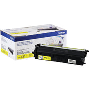 OEM Brother TN431Y Yellow Toner Cartridge (1,800 Pages)