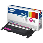 OEM Samsung CLT-M407S Magenta Laser Toner Cartridge (1,000 Pages)