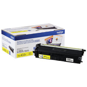 OEM Brother TN433Y High Yield Yellow Toner Cartridge (4,000 Pages)