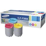 OEM Samsung CLP-P300A 3 Color Pack (Cyan, Magenta, Yellow) Laser Toner Cartridge