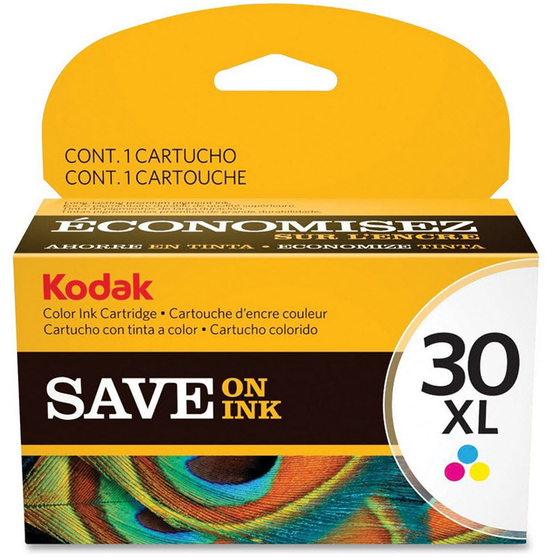 OEM Kodak 1341080 (#30XL) High Yield Color Ink Cartridge (550 Pages)