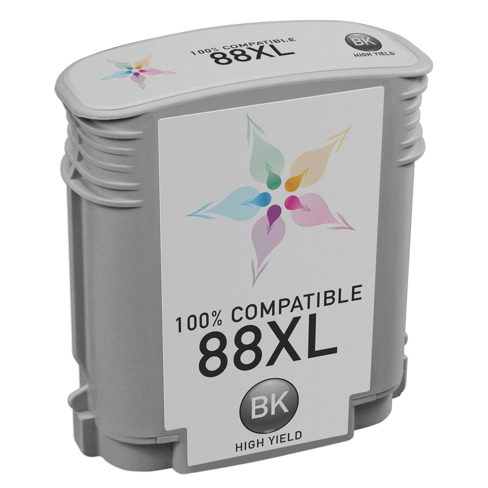 Remanufactured HP C9396AN High-Yield Black Ink Cartridge