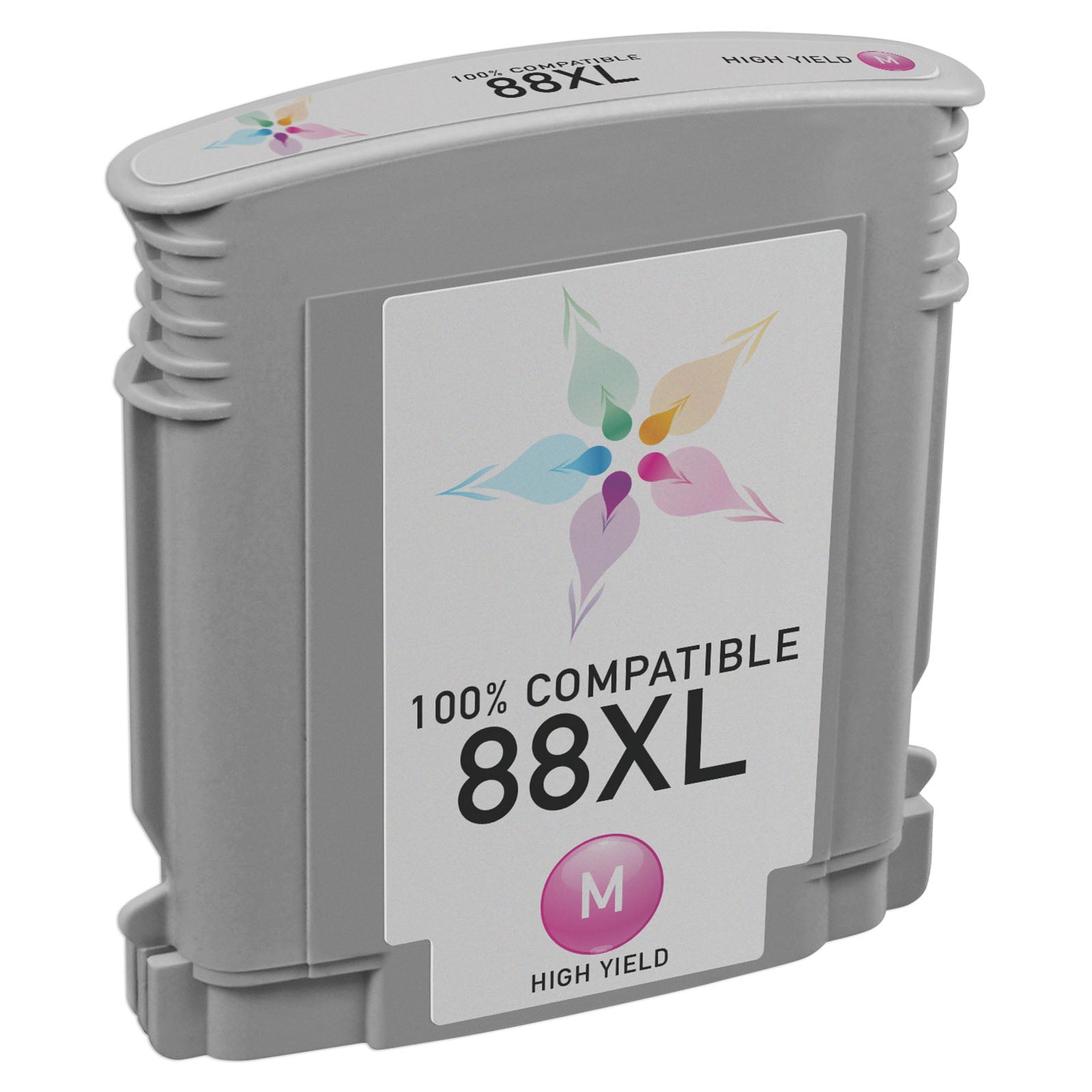 Remanufactured HP C9392AN (HP 88XL) High-Yield Magenta Ink Cartridge