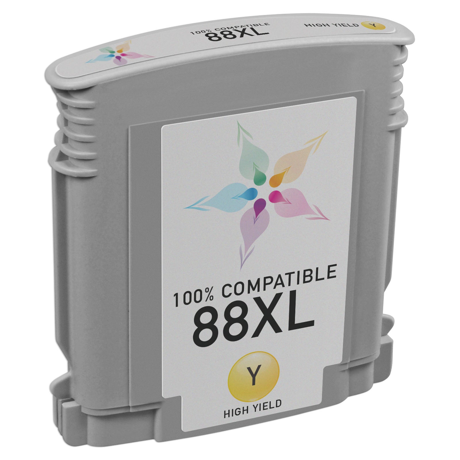 Remanufactured HP C9393AN High-Yield Yellow Ink Cartridge