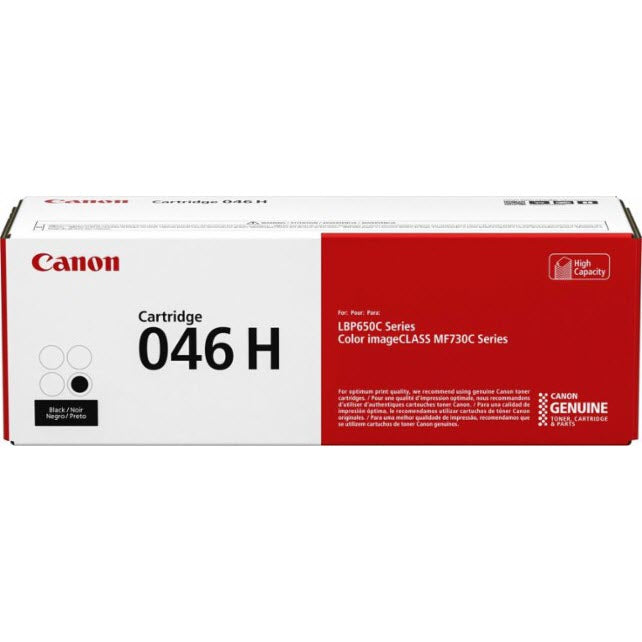 OEM Canon 046H HY Black Toner Cartridge (6,300 Pages)