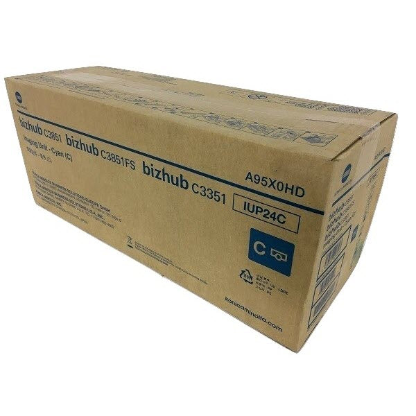 OEM Konica Minolta IUP-24C Cyan Drum (50,000 Pages)