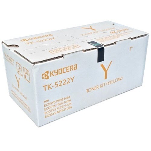 OEM Kyocera-Mita TK-5222Y Yellow Toner Cartridge (1,200 Pages)