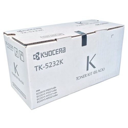OEM Kyocera-Mita TK-5232K Black Toner Cartridge (2,600 Pages)