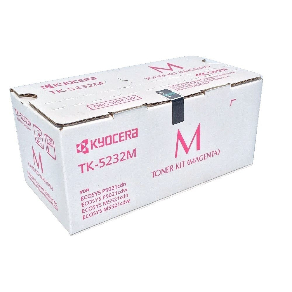 OEM Kyocera-Mita TK-5232M Magenta Toner Cartridge (2,200 Pages)