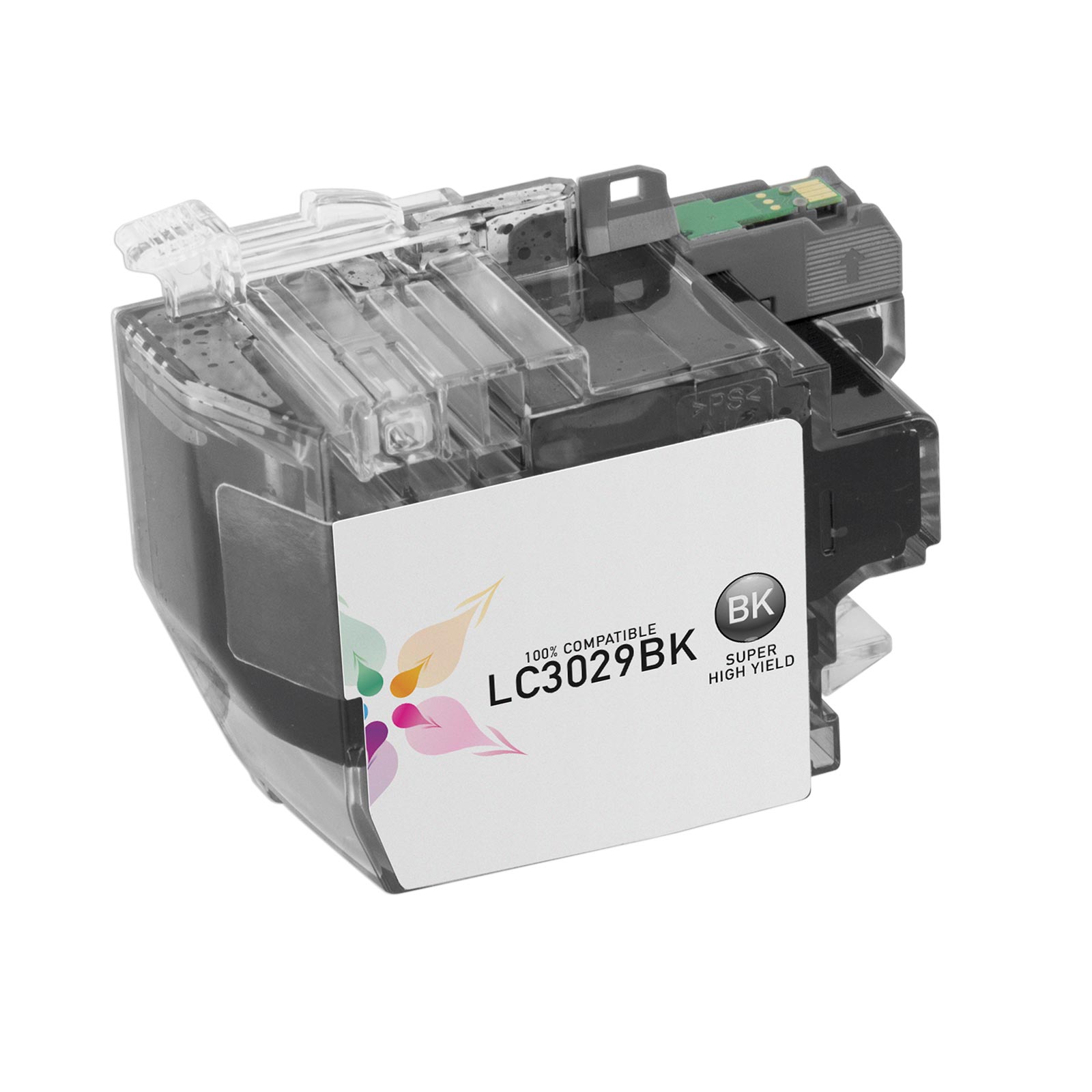 Compatible Brother LC3029BKCIC Super High Yield Black Ink Cartridge (3,000 Pages)