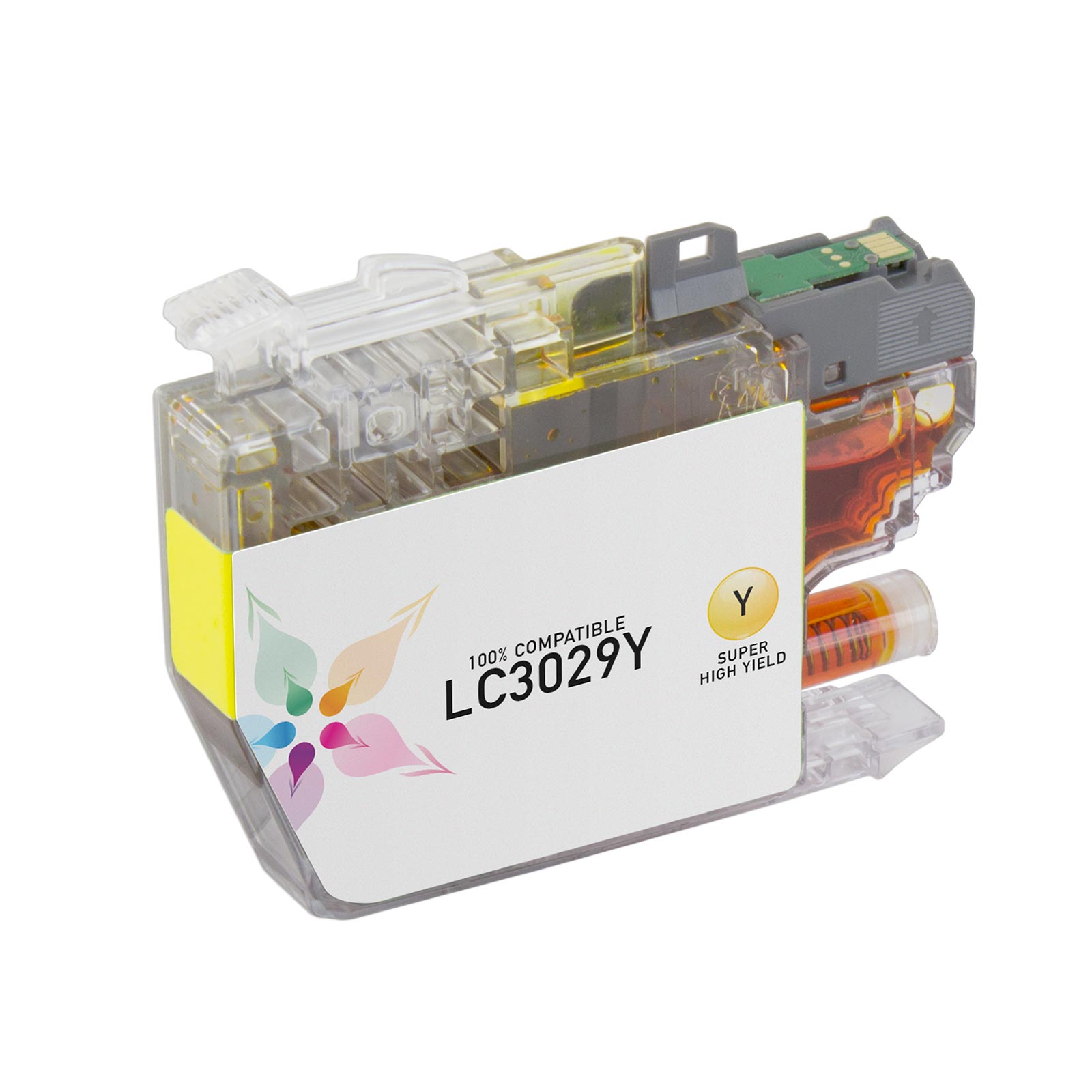 Compatible Brother LC3029YCIC Super High Yield Yellow Ink Cartridge (1,500 Pages)