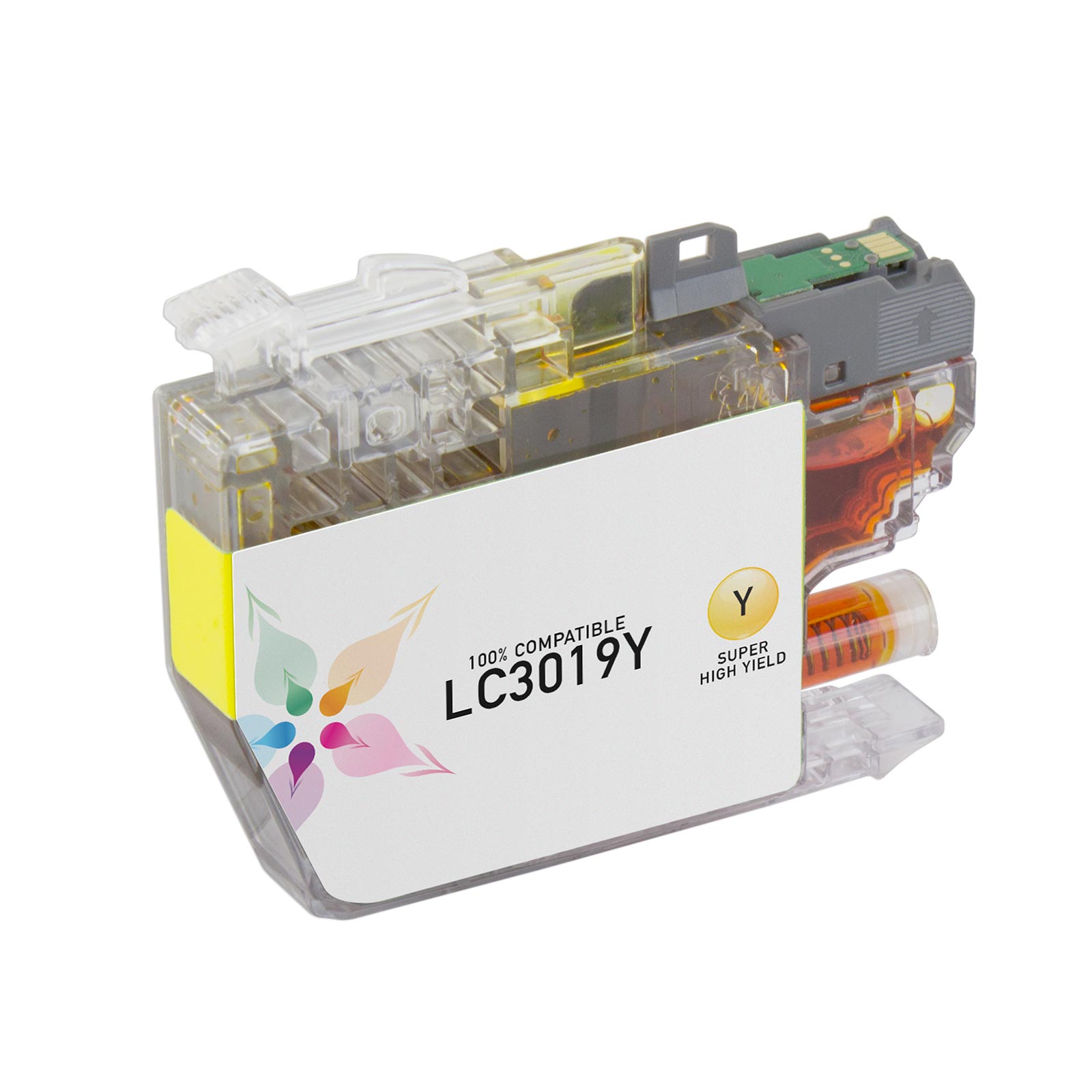 Compatible Brother LC3019YCIC Super High Yield Yellow Ink Cartridge (1,500 Pages)