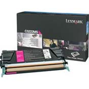 OEM Lexmark C5222MS Magenta Toner Cartridge (3,000 Pages)