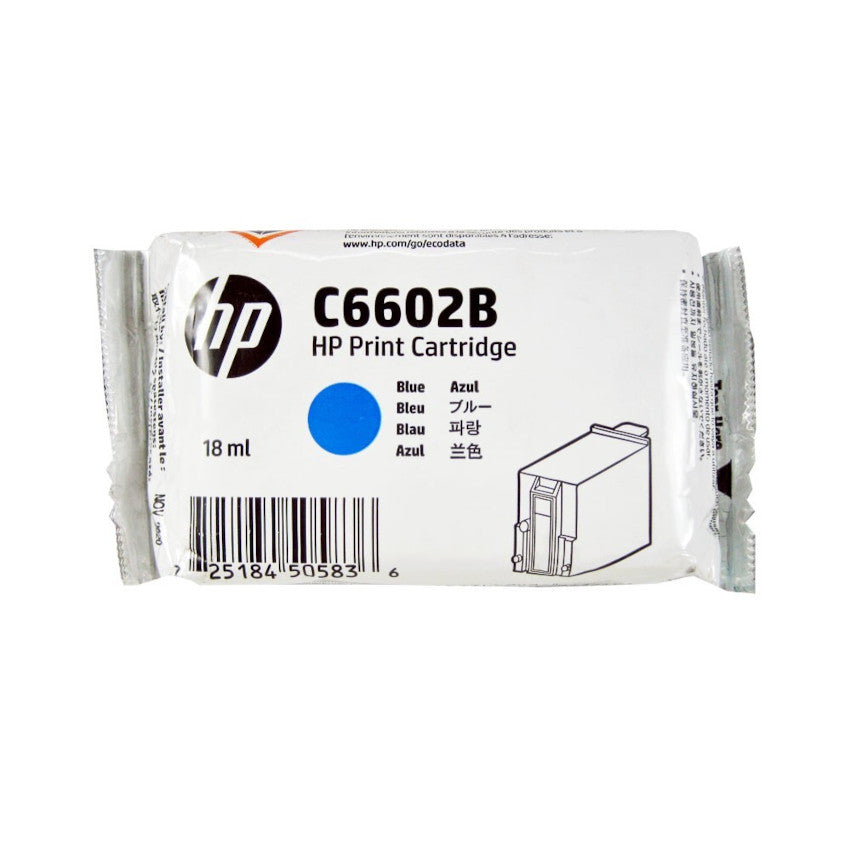 OEM HP C6602B Blue Ink Cartridge (500 Pages)