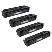 Set of 4 Compatible HP 218A Toner Cartridges (Black, Cyan, Magenta, Yellow)
