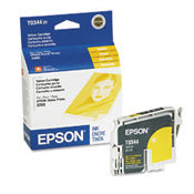 OEM Epson T034420 (T0344) Yellow Ink Cartridge (440 Pages)