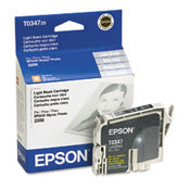 OEM Epson T034720 (T0347) Light Black Ink Cartridge