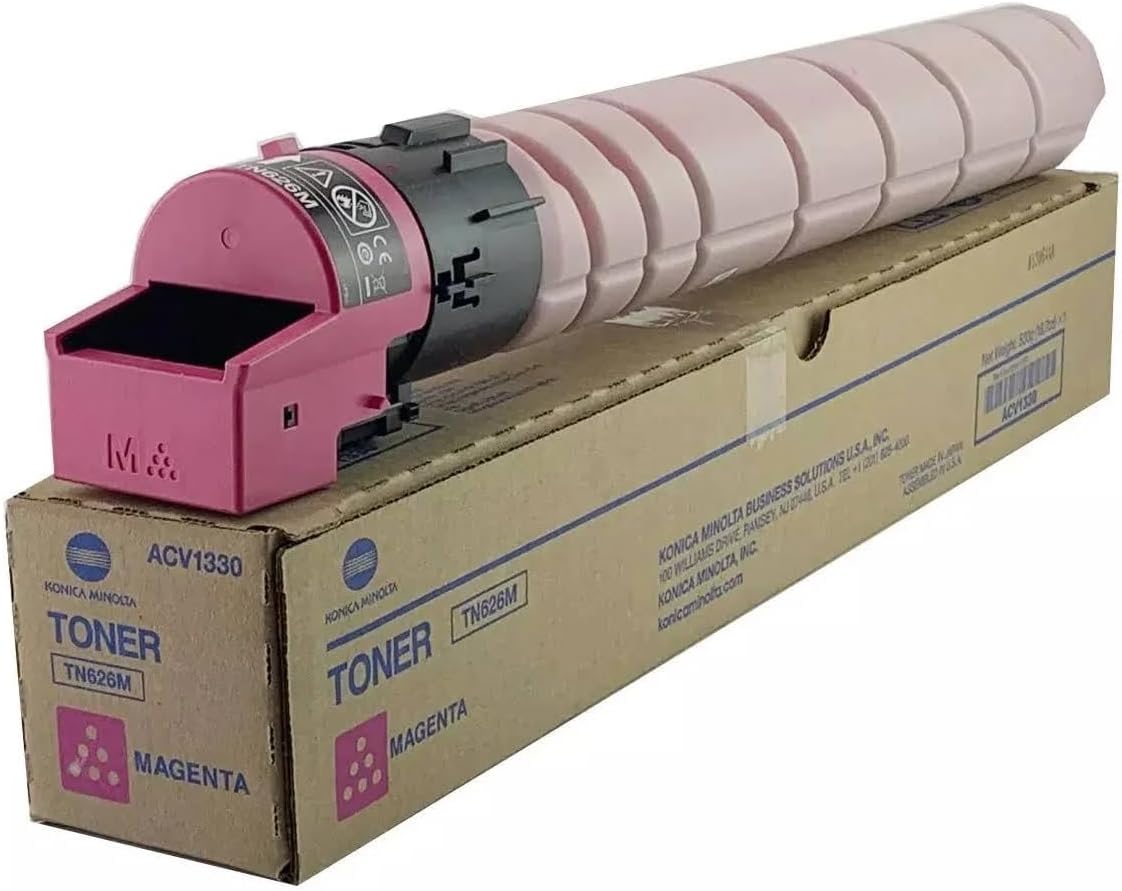 OEM Konica Minolta TN-626M Magenta Toner Cartridge (28,000 Pages)