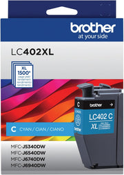 OEM Brother LC402CXL HY Cyan Ink Cartridge (1,500 Pages)