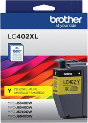 OEM Brother LC402YXL HY Yellow Ink Cartridge (1,500 Pages)